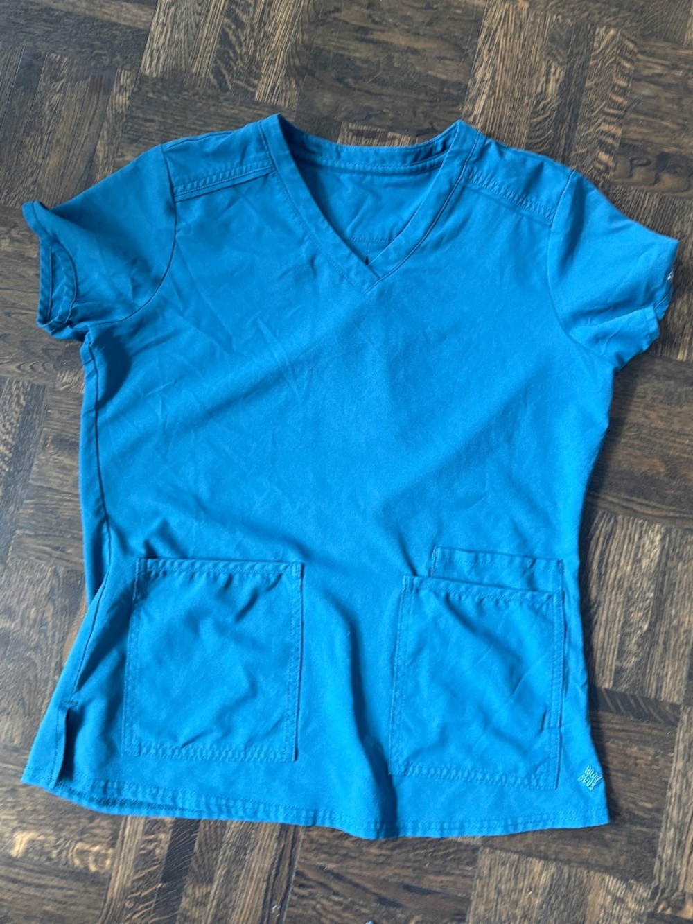 Med Couture Insight Scrub Set - Caribbean Blue - Picture 2 of 6